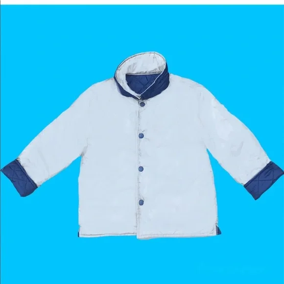 NWT IL Gufo Jacket Puffer Reversible Nylon Parka Italy Kids Baby Boys Girls Gift - Picture 6 of 7